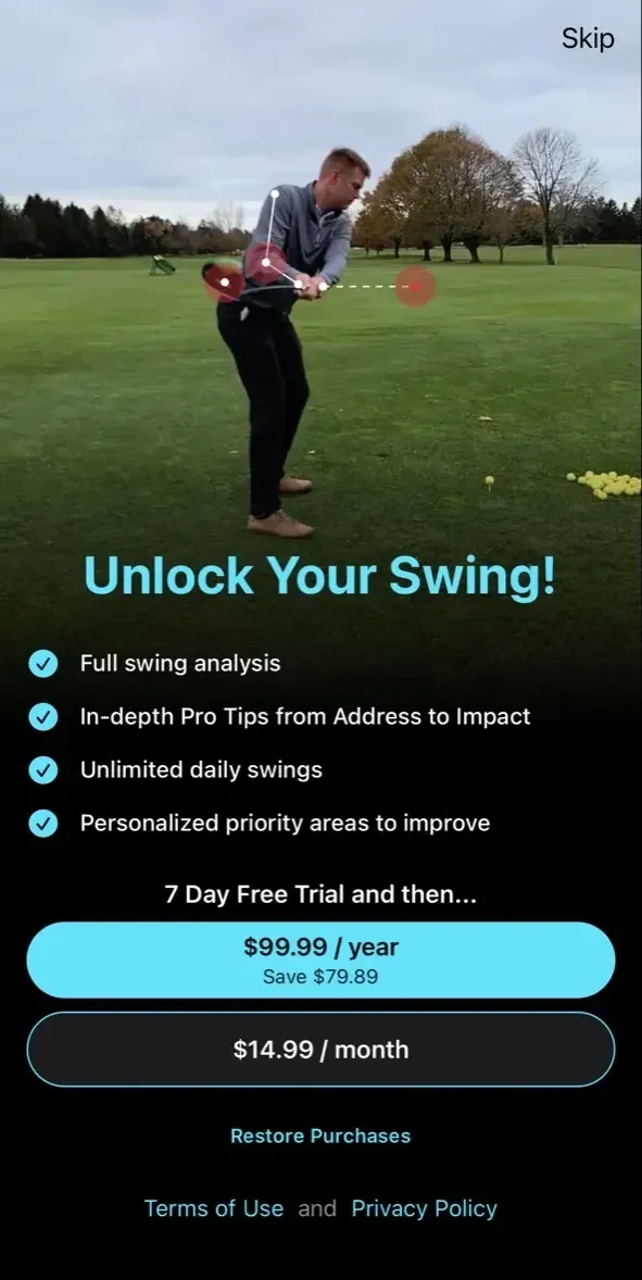Sparrow paywall screen