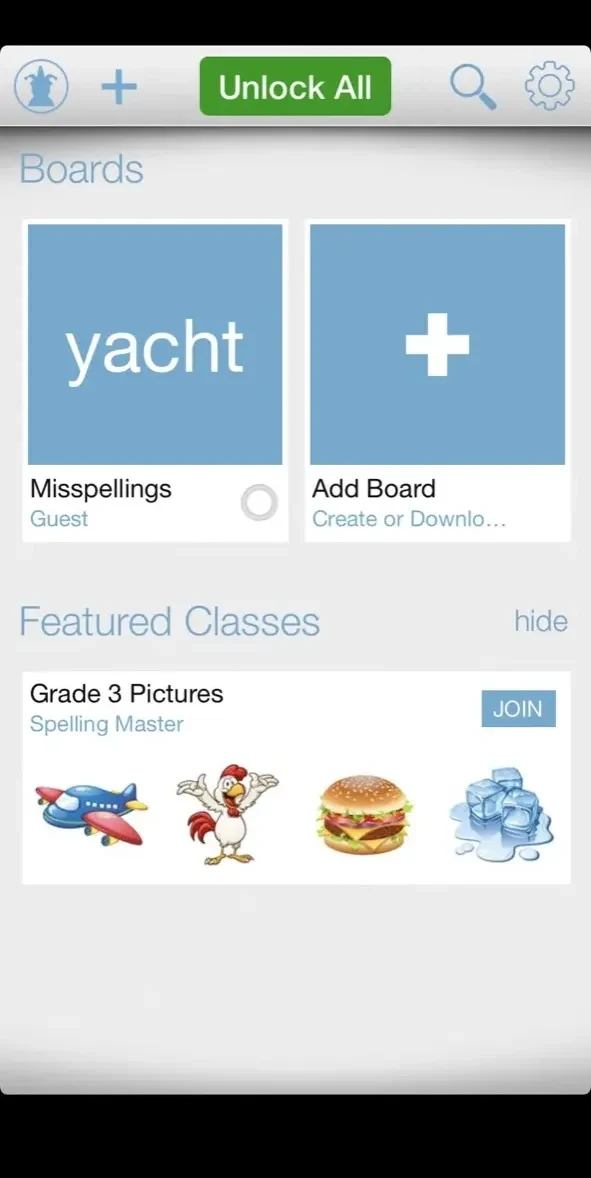 Spelling Bee Lists 1000+ Spelling paywall screen