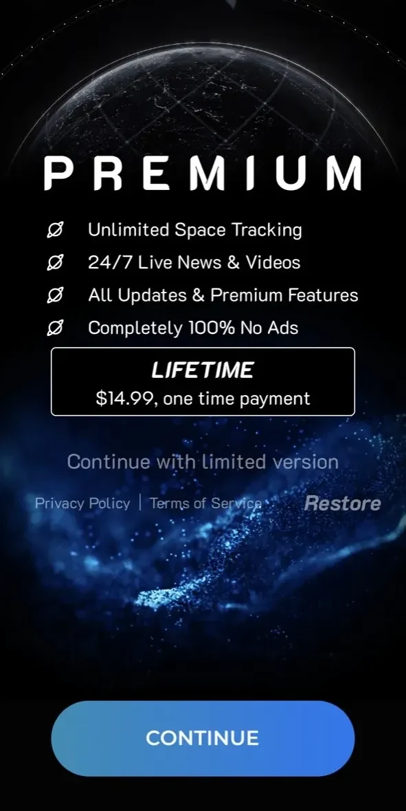 Staslink paywall screen