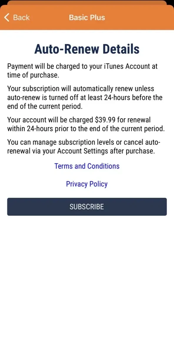 Stocksnips paywall screen
