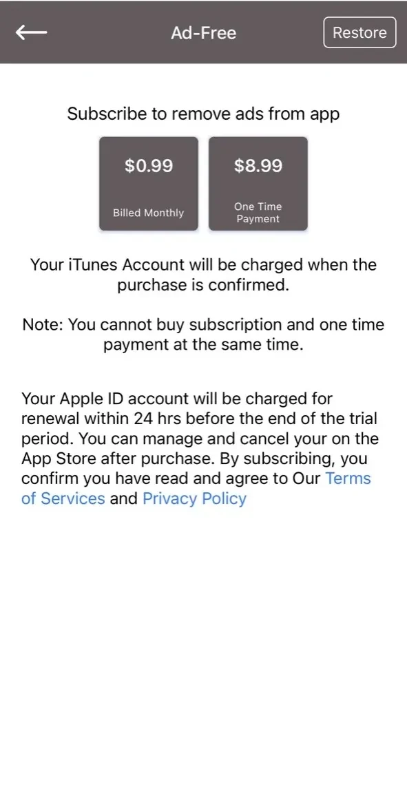 Strong's Concordance paywall screen