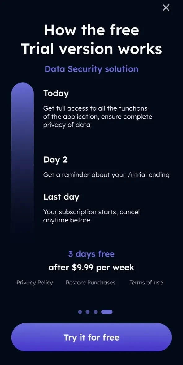 StronPro paywall screen
