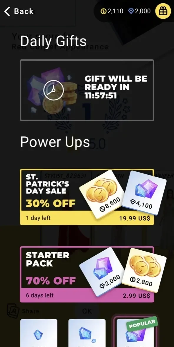 SUITSME paywall screen