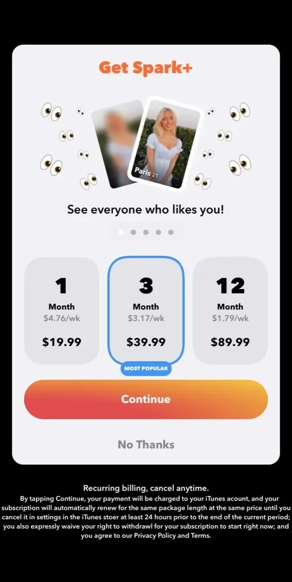Summer paywall screen
