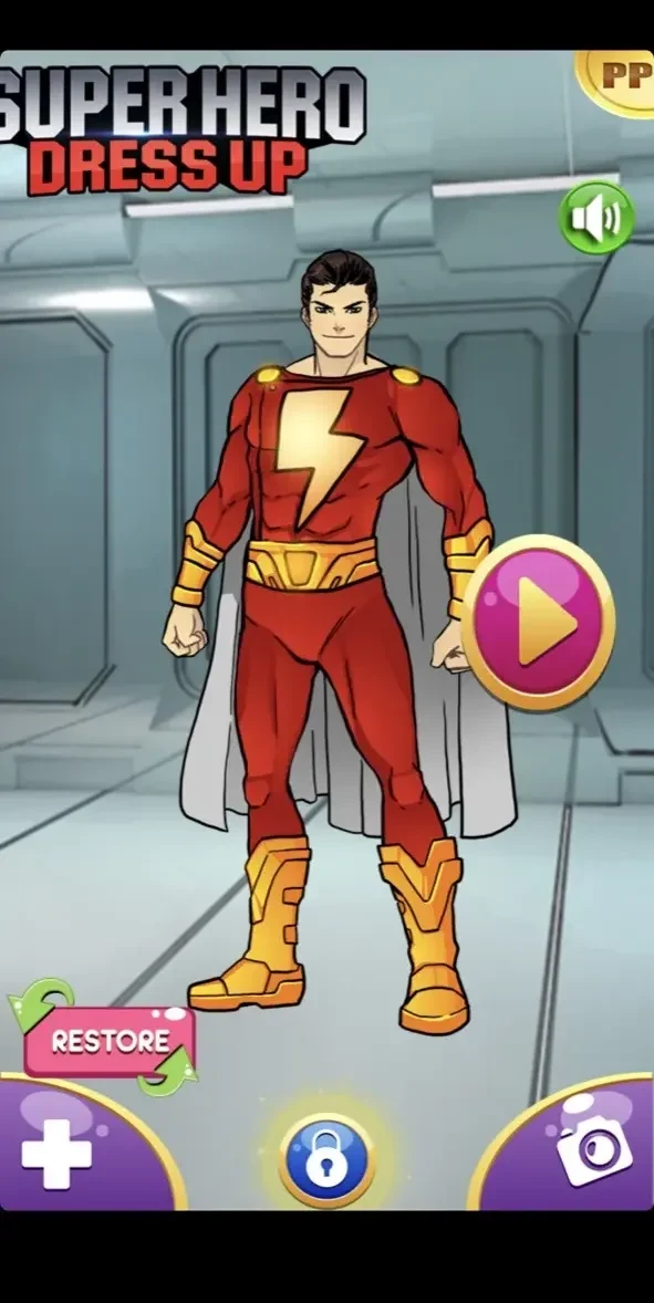 Super Hero Games paywall screen