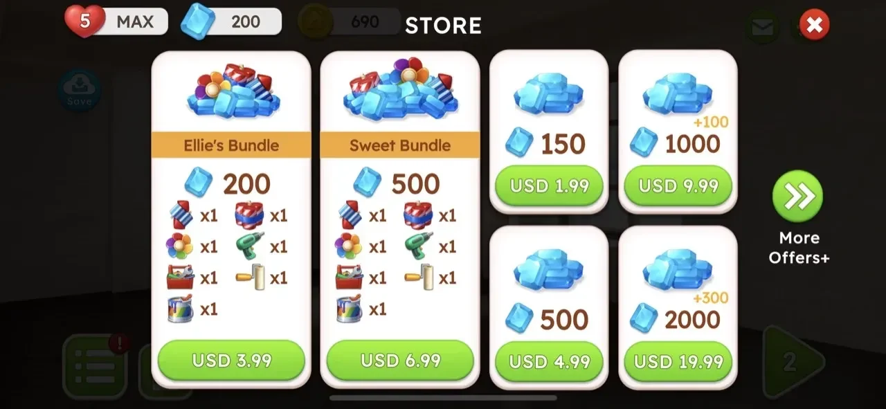 Sweet Home paywall screen