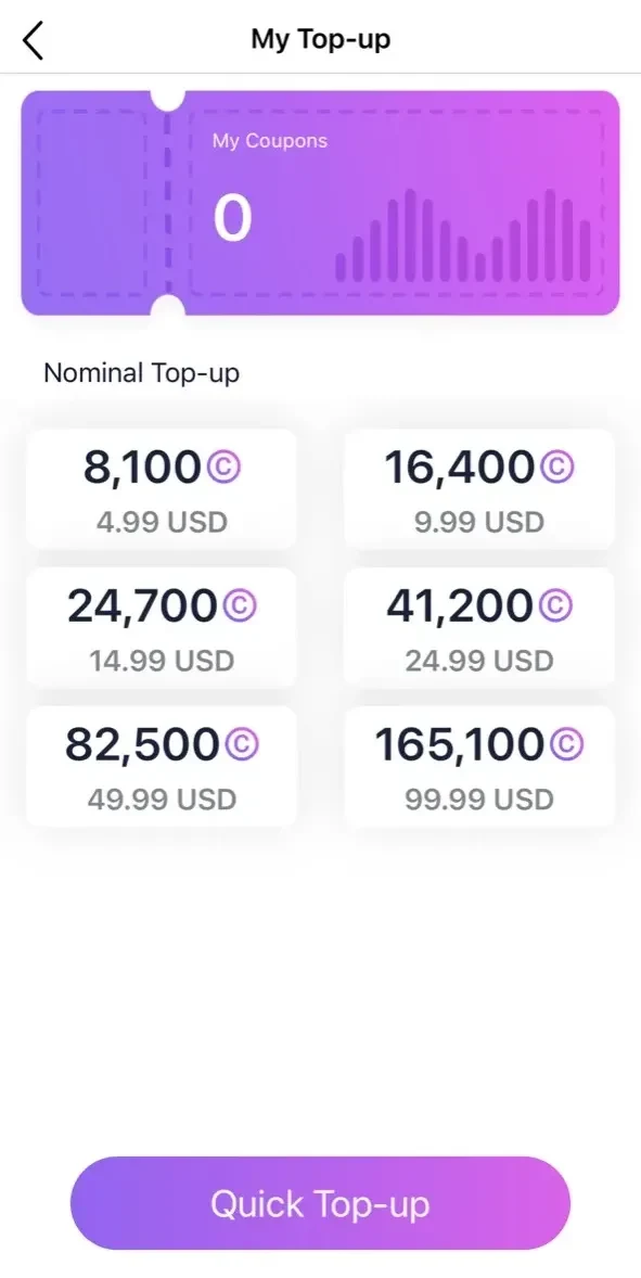 TakeMe paywall screen