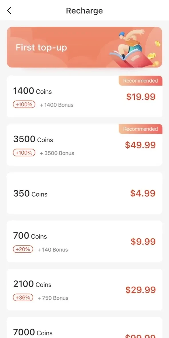 Tapon paywall screen