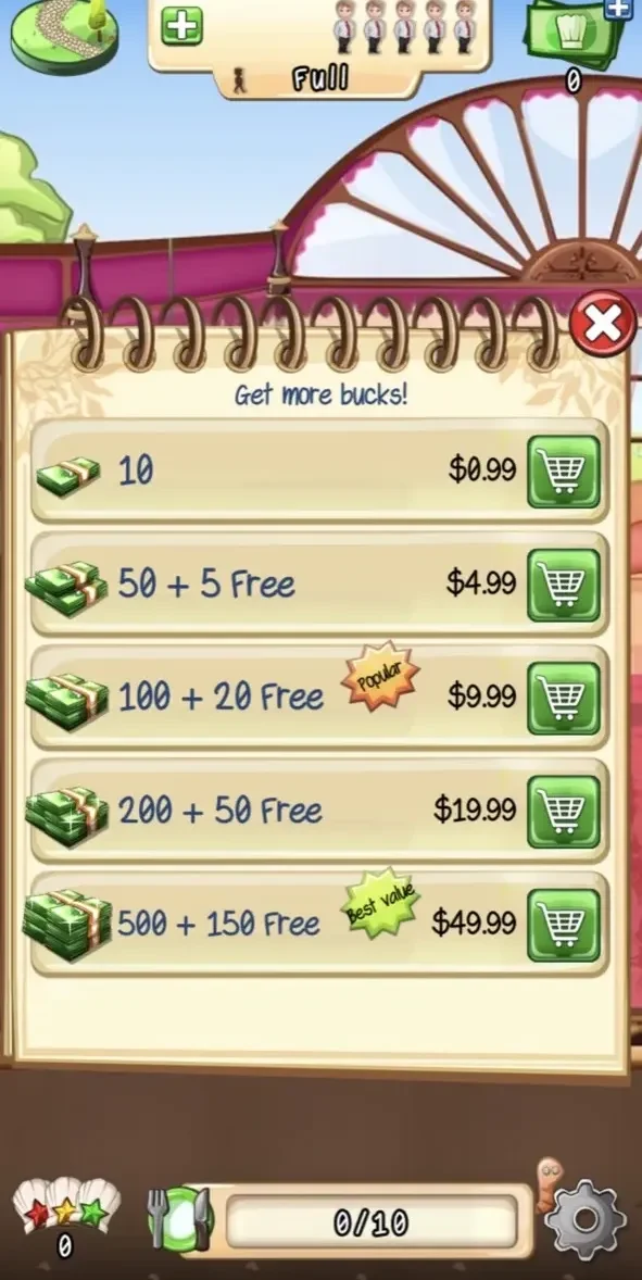 Tasty Tale paywall screen