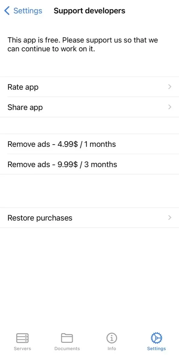 Terminal paywall screen
