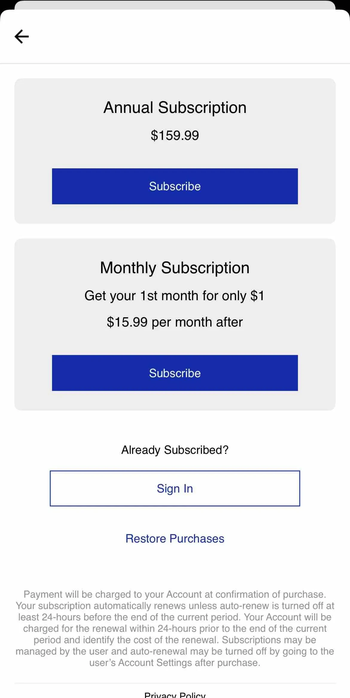 The Bellingham Herald News paywall screen
