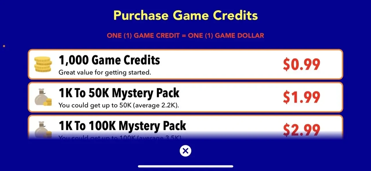 The Classic Video Poker paywall screen