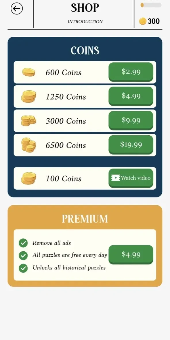 The Daily Puzzle paywall screen