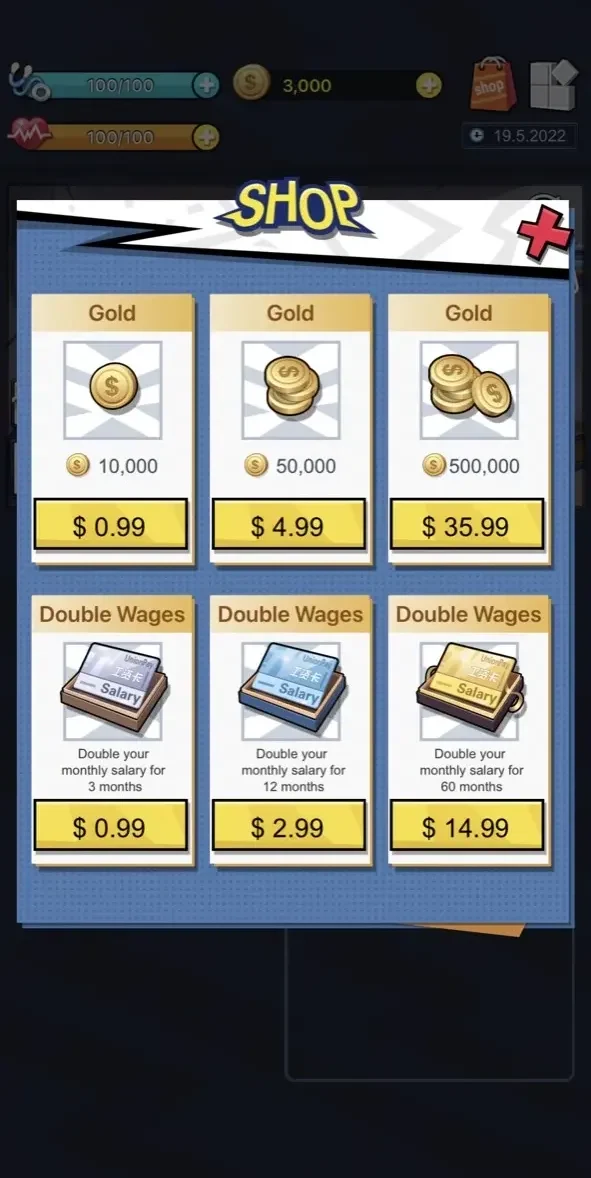 The Life paywall screen