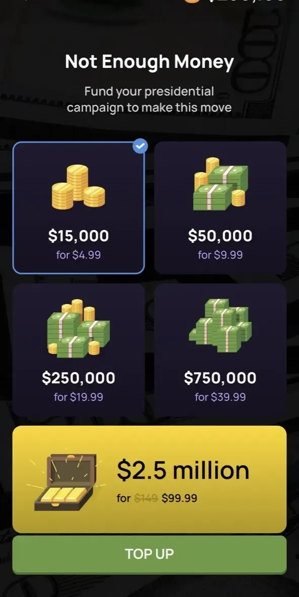 The Power paywall screen