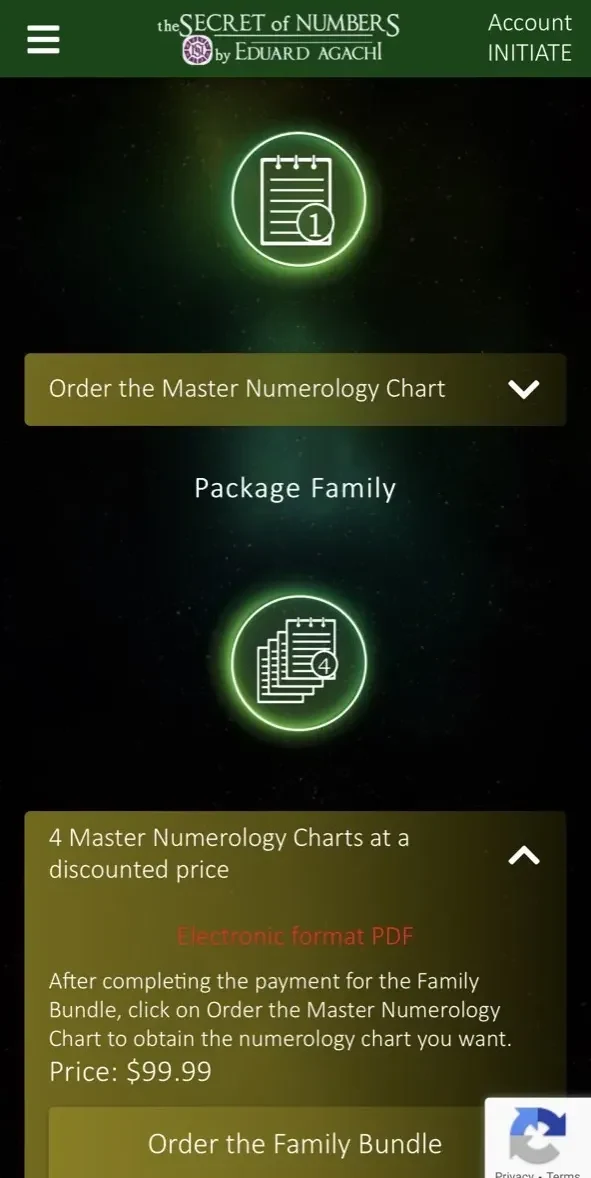 The Secret of Numbers paywall screen