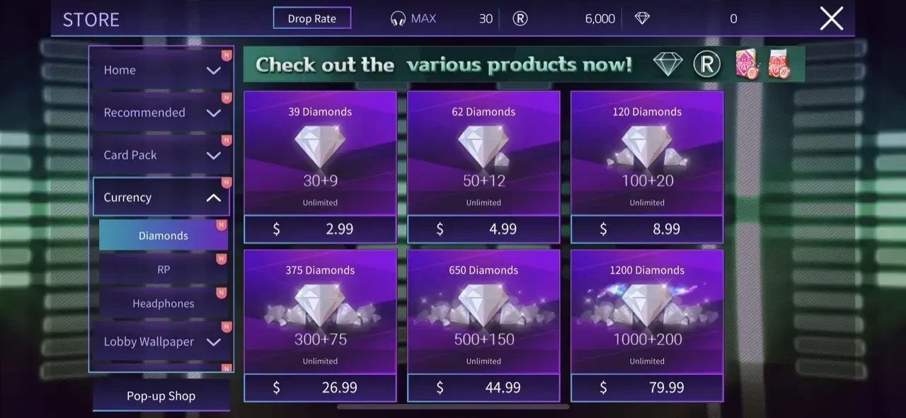 The SuperStar paywall screen