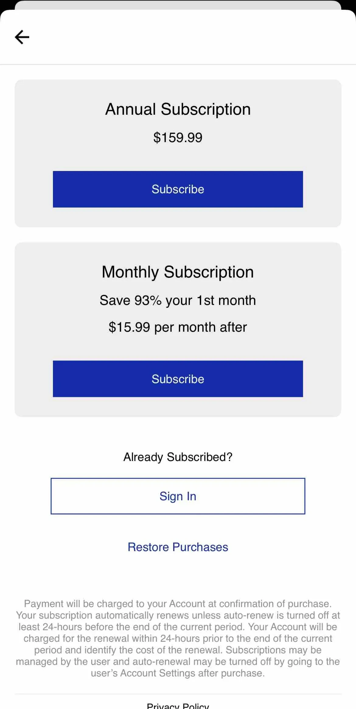 The Wichita Eagle News paywall screen