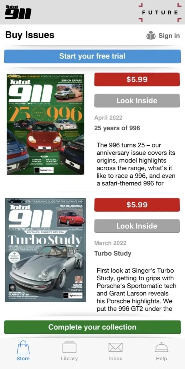 Total 911 paywall screen