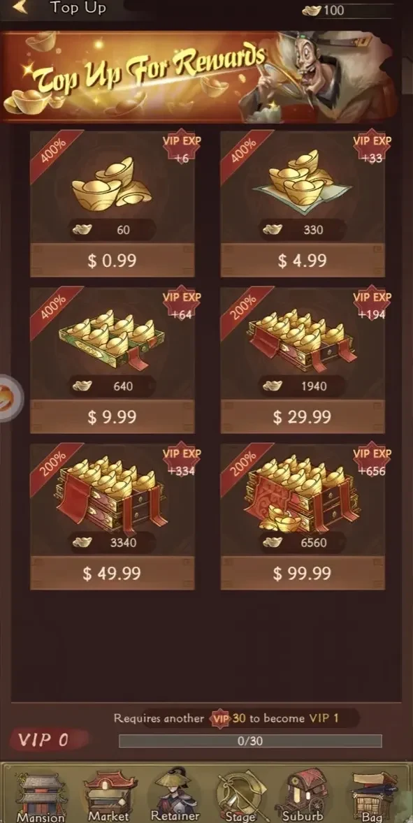 Trading Legend paywall screen