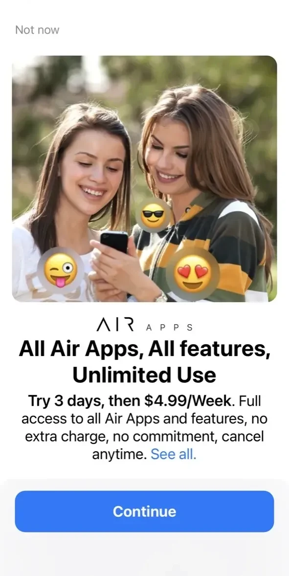 Translator Keyboard paywall screen