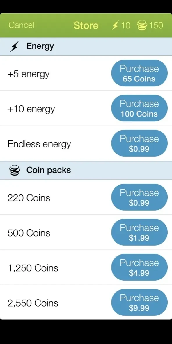 True or False? paywall screen