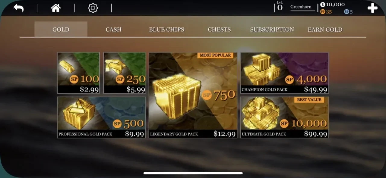 Boat Simulator paywall screen