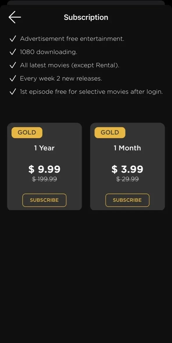 ULLU paywall screen