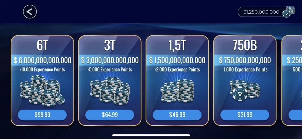 Velo Poker paywall screen