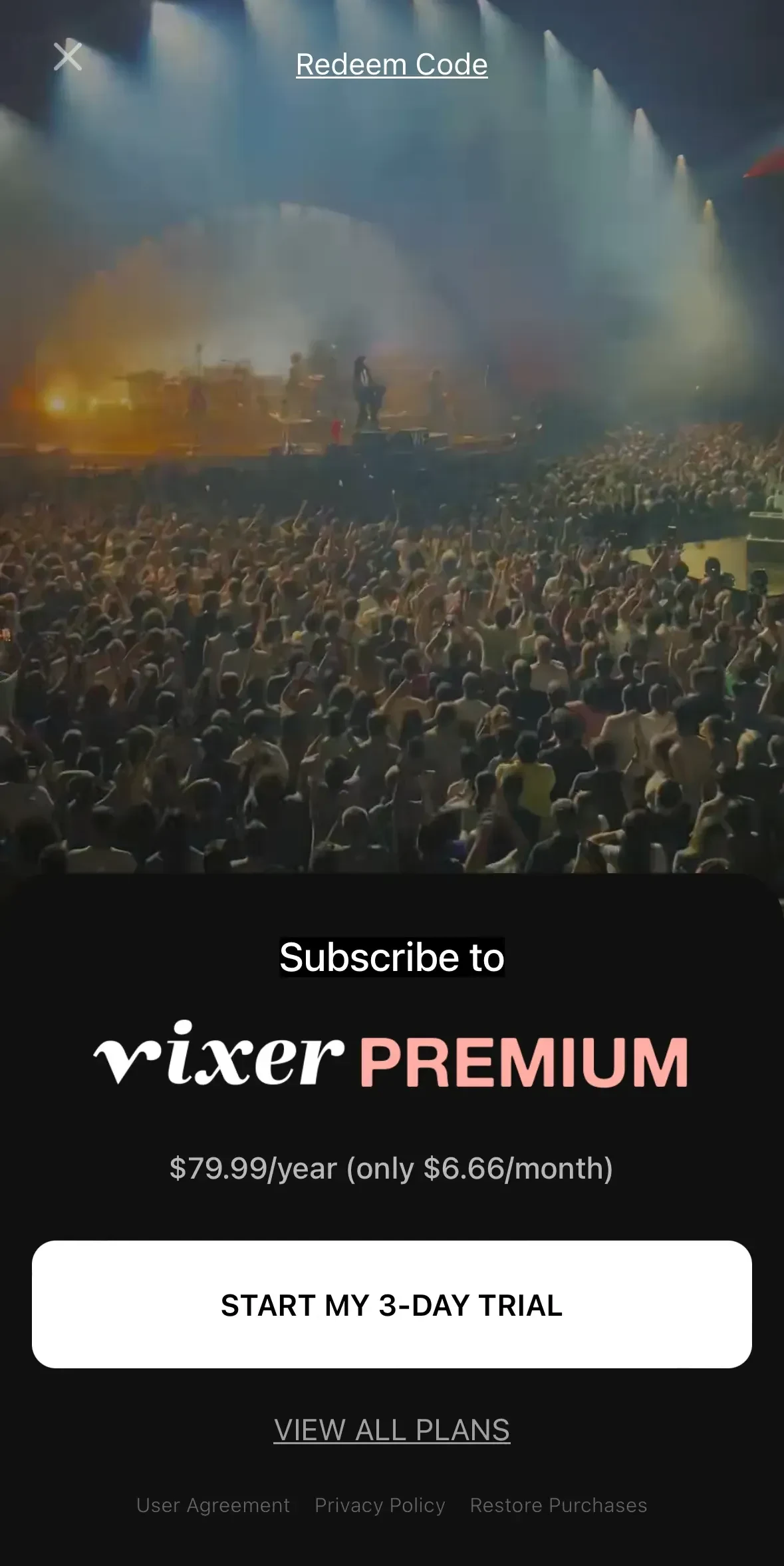 Video Maker & Editor paywall screen