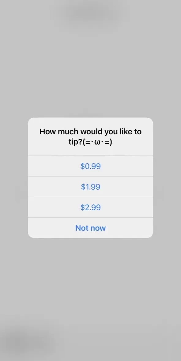 waifu2x paywall screen