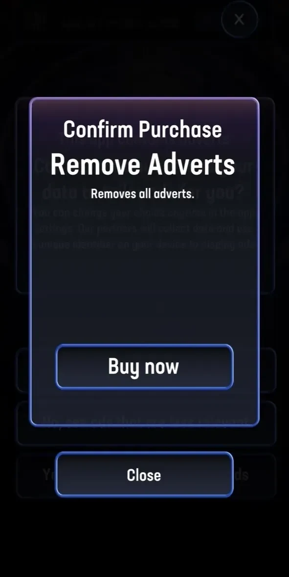 Weakest Link paywall screen