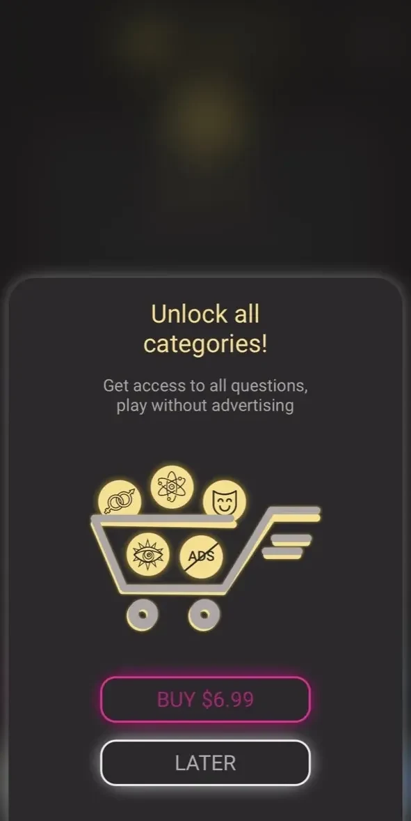 What if..? paywall screen