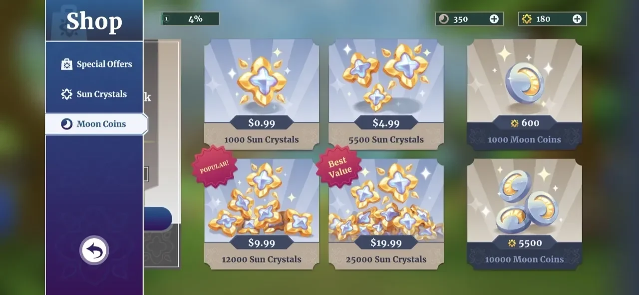 Wildshade Fantasy Horse Races paywall screen