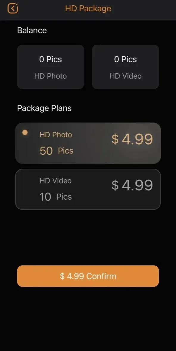 WingHomeCam paywall screen