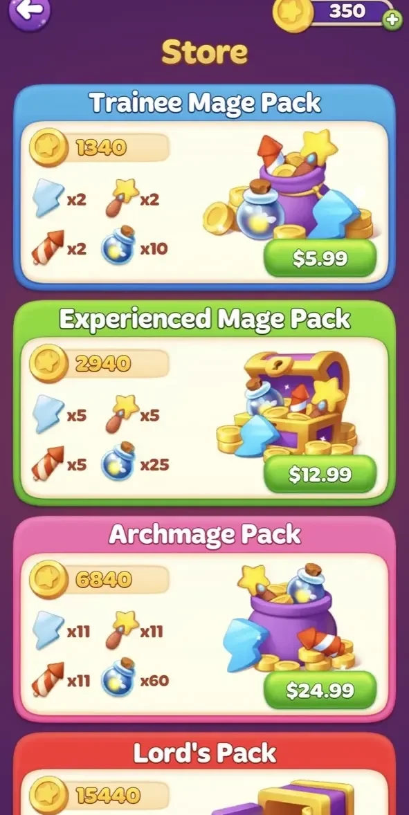 Word Puzzle Games paywall screen