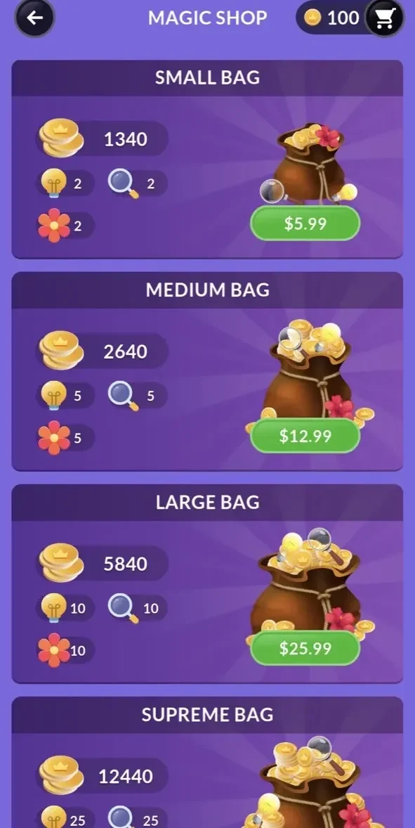 Wordsgram paywall screen