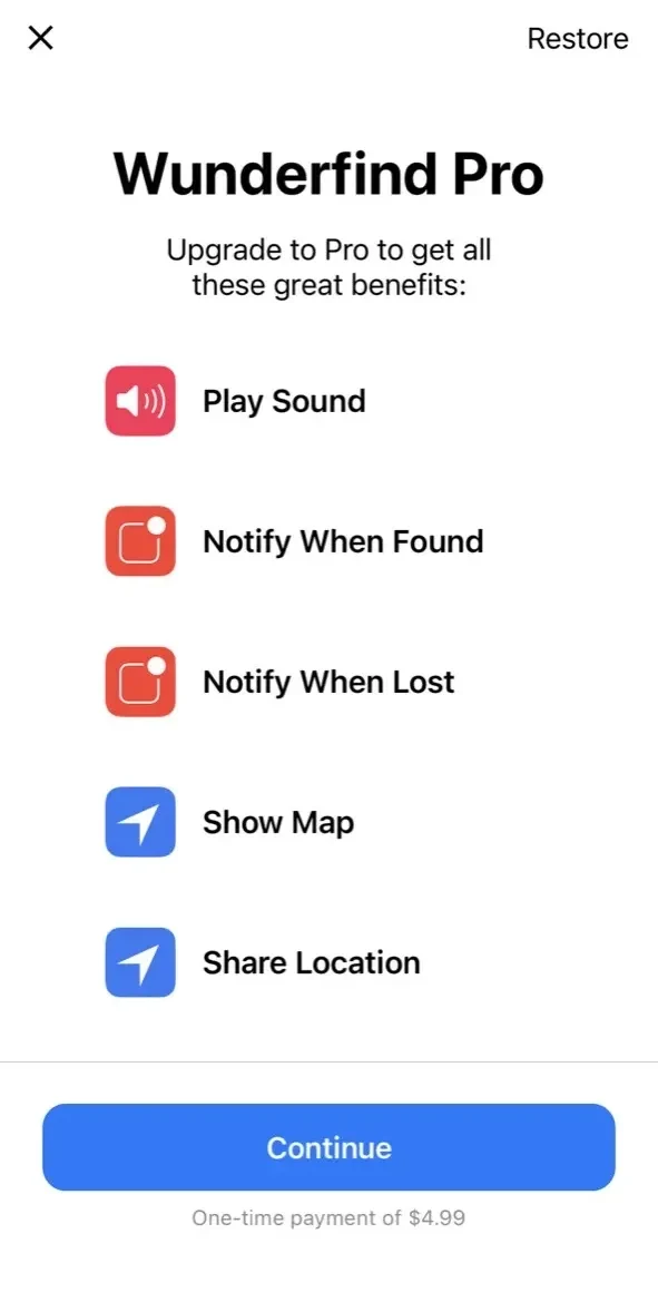 Wunderfind paywall screen