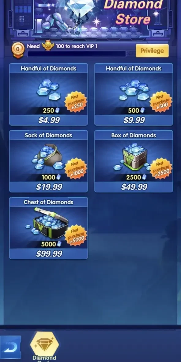 X-Hero paywall screen