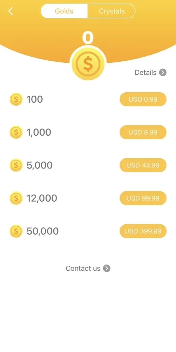 Yalla Lite paywall screen