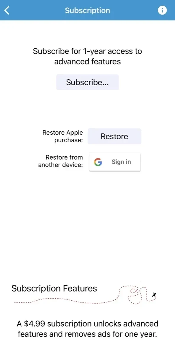 Yard Sale Treasure Map paywall screen